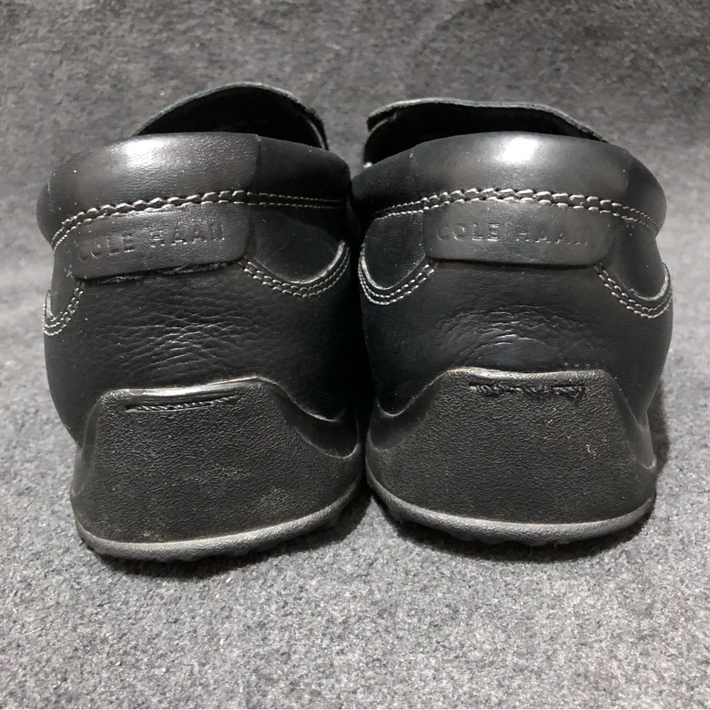 Cole Haan Grand OS Mens Size 8.5 Hughes Venetian Black Loafers Shoes - Picture 4 of 9